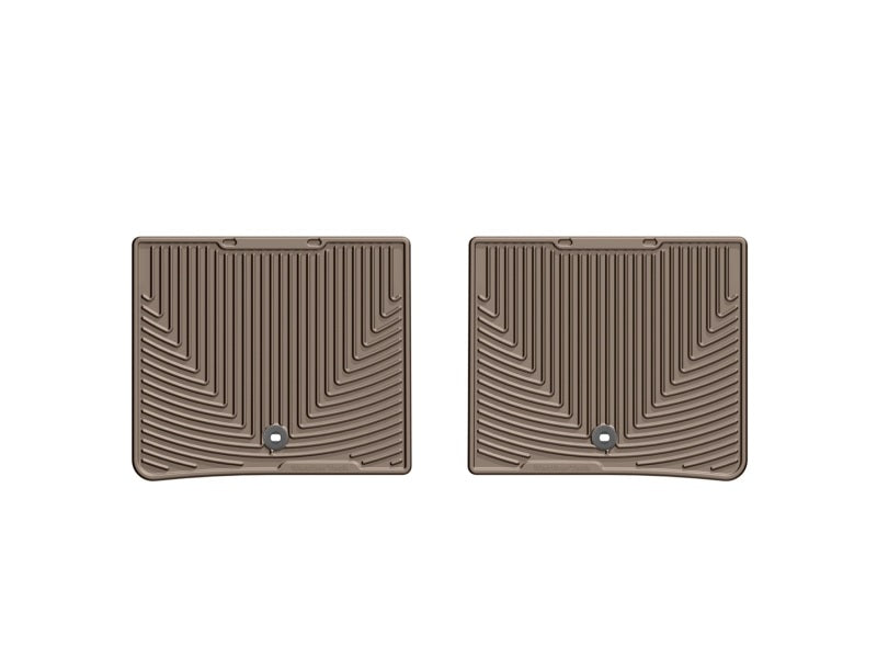 WeatherTech 13+ Lexus ES Rear Rubber Mats - Tan