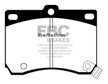Load image into Gallery viewer, EBC 91-96 Ford Escort 1.8 Redstuff Front Brake Pads