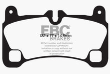 Load image into Gallery viewer, EBC 08 Porsche Cayenne 4.8 Turbo Extra Duty Rear Brake Pads