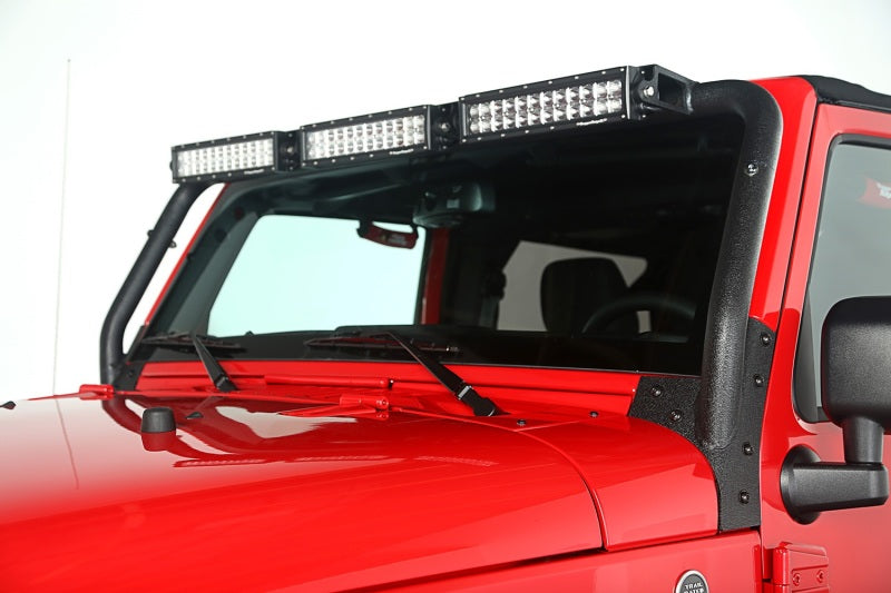 Rugged Ridge 07-18 Jeep Wrangler JK Windshield LED Light Bar