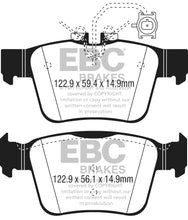 Load image into Gallery viewer, EBC 2017+ Alfa Romeo Giulia 2.0T Redstuff Rear Brake Pads