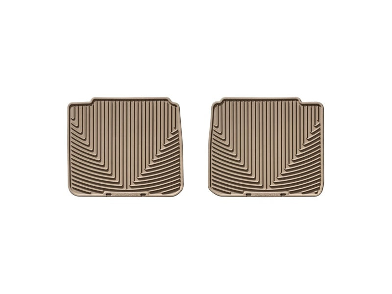 WeatherTech 06-10 Lexus GS Rear Rubber Mats - Tan