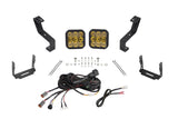 Diode Dynamics SS5 Bumper LED Pod Light Kit for 2019-Present Ram - Sport Yellow Combo