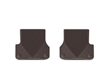 Load image into Gallery viewer, WeatherTech 2012+ Audi A6/S6 Rear Rubber Mats - Cocoa