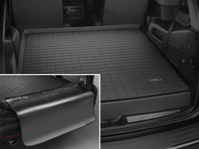 Load image into Gallery viewer, WeatherTech 15+ Cadillac Escalade/Chevy Tahoe/GMC Yukon Cargo Liner w/ Bumper Protector - Black