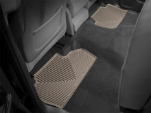 Load image into Gallery viewer, WeatherTech 14+ Chevrolet Silverado Rear Rubber Mats - Tan