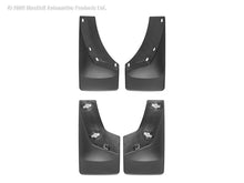 Load image into Gallery viewer, WeatherTech 07 Chevrolet Silverado No Drill Mudflaps - Black