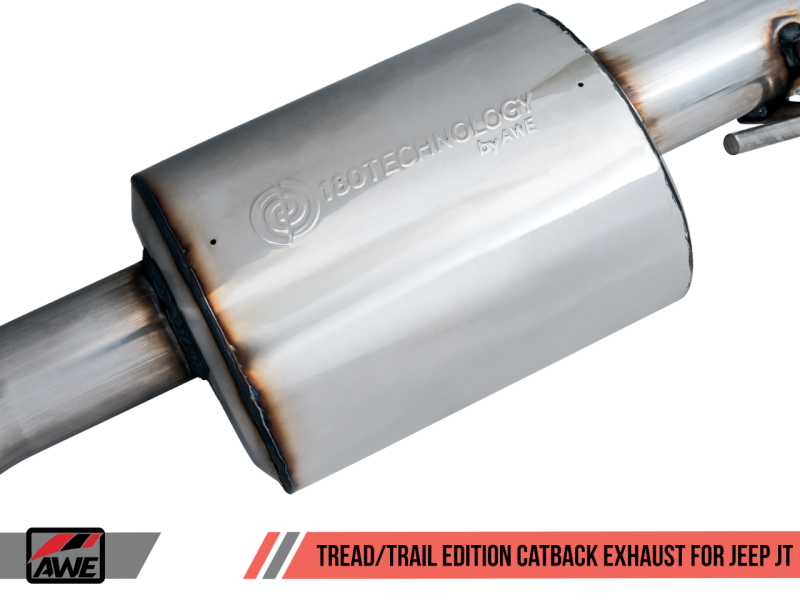 AWE Tuning 20-21 Jeep Gladiator JT 3.6L Trail Edition Cat-Back Exhaust