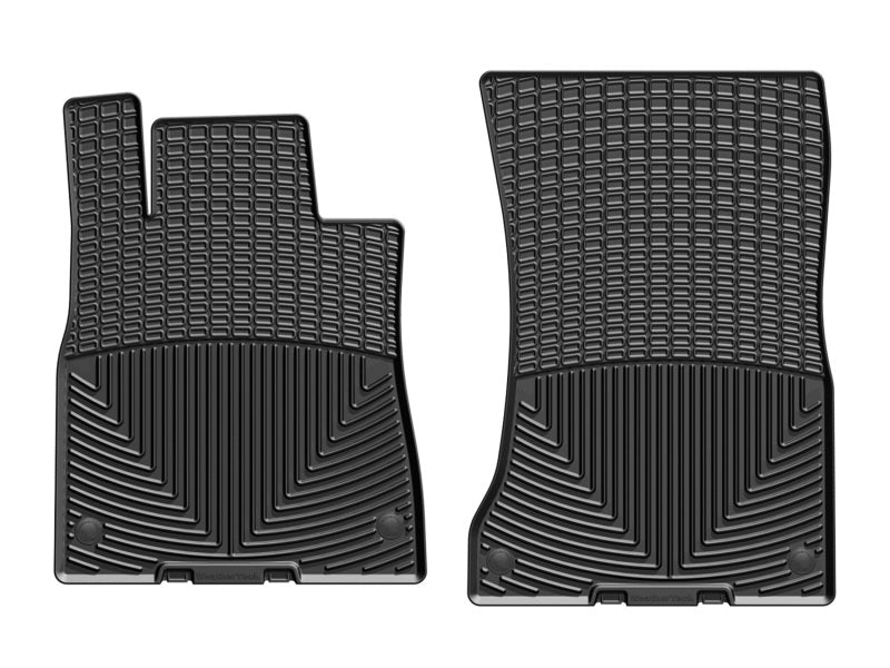 WeatherTech 2014+ Mercedes-Benz S-Class Front Rubber Mats - Black