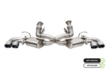 Load image into Gallery viewer, Corsa 2020-25 Corvette C8 3in Valved Cat-Back 4.5in Pol Quad Tips - Fits Factory Perf Exhaust w/ AFM