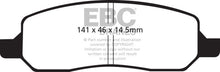 Load image into Gallery viewer, EBC 06-09 Buick Lucerne 3.8 Yellowstuff Rear Brake Pads