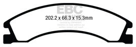 EBC 08+ Ford Econoline E150 4.6 Greenstuff Rear Brake Pads