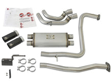 Load image into Gallery viewer, aFe POWER Rebel Series 2-1/2in 409 SS Cat Back Exhaust w/ Black Tips 16-17 Nissan Titan V8 5.6L