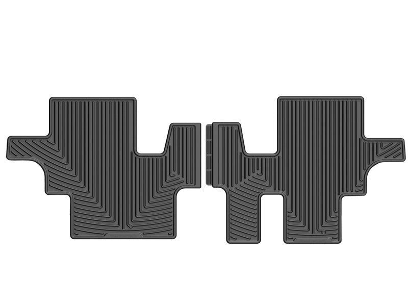 WeatherTech 13+ Mercedes-Benz GL-Class Rear Rubber Mats - Black