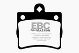 EBC 95-97 Mercedes-Benz C220 (W202) 2.2 (Single Pin Rear) Greenstuff Rear Brake Pads