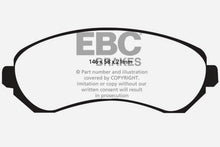 Load image into Gallery viewer, EBC 01-05 Buick Rendezvous 3.4 2WD Yellowstuff Front Brake Pads