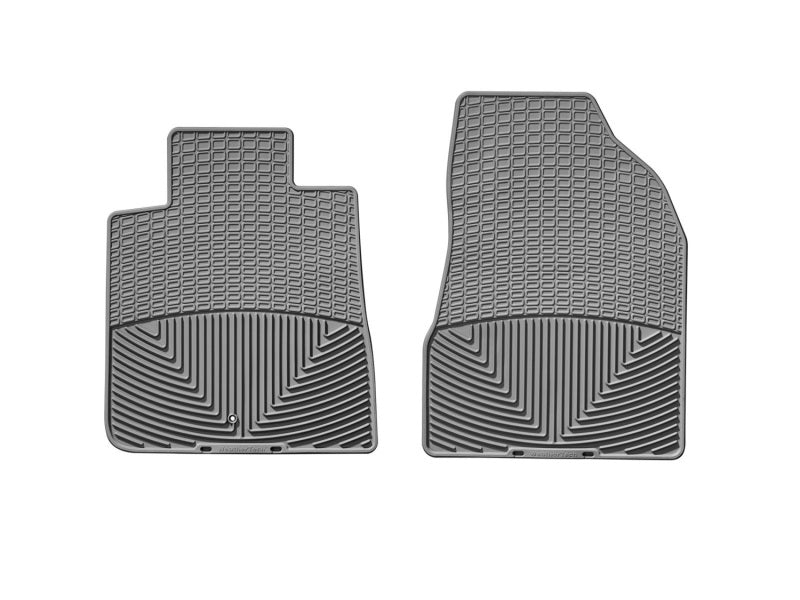 WeatherTech 07+ GMC Acadia Front Rubber Mats - Grey