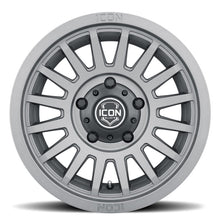 Load image into Gallery viewer, ICON Recon SLX 18x9 5x5 BP -12mm Offset 4.5in BS 71.5mm Hub Bore Charcoal Wheel