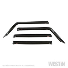 Load image into Gallery viewer, Westin 2018-2019 Jeep Wrangler JL Unlimited Wade Slim Wind Deflector 4pc - Smoke