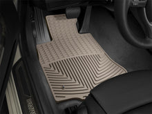 Load image into Gallery viewer, WeatherTech 2016+ Jeep Grand Cherokee / Dodge Durango Front Rubber Mats - Tan