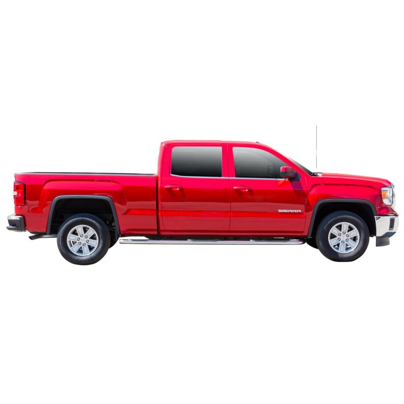 Westin 2014-2018 Chevy Silverado 1500 Crew Cab (6.5 ft bed) Platinum 4 Oval WTW Nerf Step Bars - SS