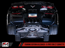 Load image into Gallery viewer, AWE Tuning 14-19 Chevy Corvette C7 Z06/ZR1 (w/AFM) Track Edition Axle-Back Exhaust w/Chrome Tips