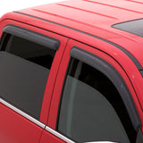 AVS 09-15 Nissan Cube Ventvisor Outside Mount Window Deflectors 4pc - Smoke