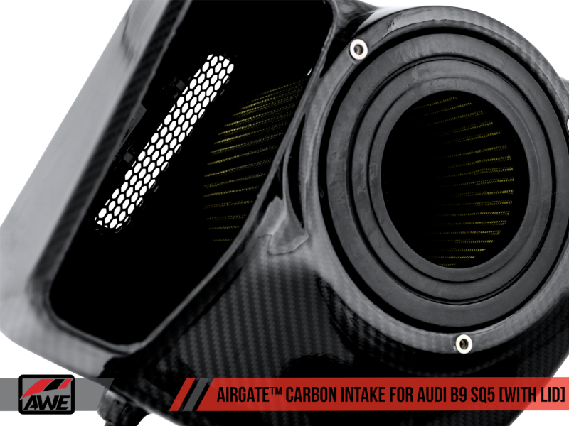 AWE Tuning Audi B9 SQ5 3.0T AirGate Carbon Fiber Intake w/ Lid