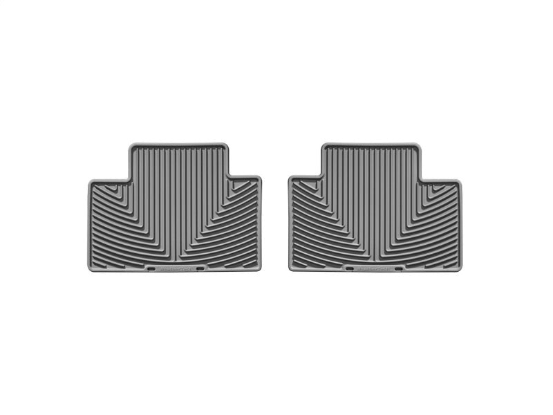 WeatherTech 05-13 Toyota Tacoma Crew Cab Rear Rubber Mats - Grey