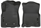 Husky Liners 2016 Toyota Tacoma w/ Manual Trans WeatherBeater Front Black Floor Liners