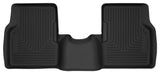 Husky Liners 17-18 Jeep Compass X-Act Contour Black Second Row Floor Liners