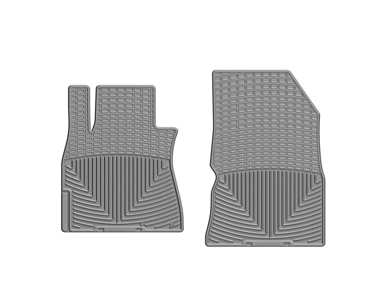 WeatherTech 12+ Nissan Versa Front Rubber Mats - Grey