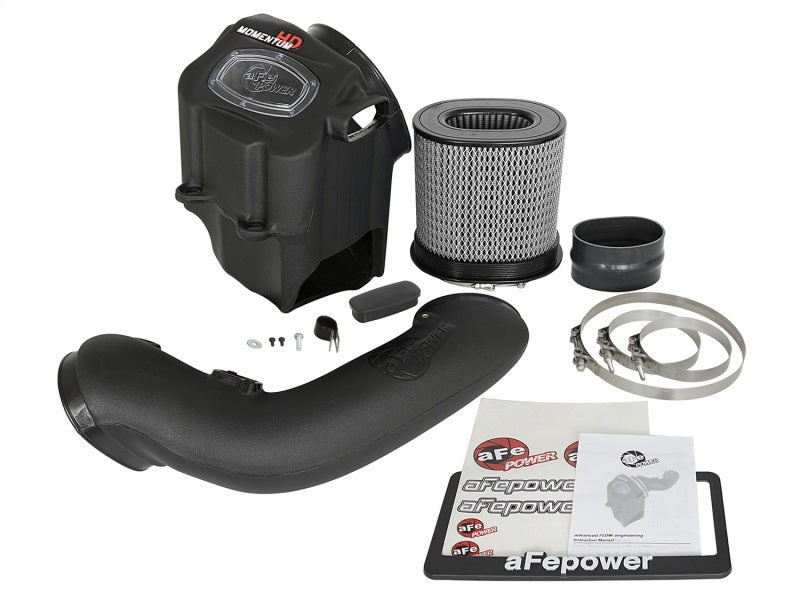 aFe Momentum HD Intakes Pro Dry S Ford Diesel Trucks V8 6.7L (td)