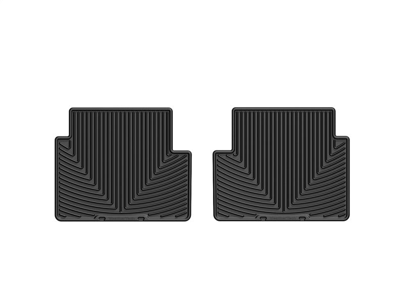 WeatherTech 13+ Ford Escape Rear Rubber Mats - Black