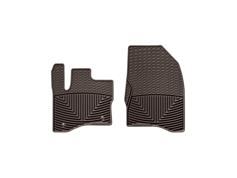 WeatherTech 2010-2014 Ford Taurus Front Rubber Mats - Cocoa