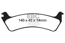 Load image into Gallery viewer, EBC 95-98 Ford Windstar 3.0 Greenstuff Rear Brake Pads