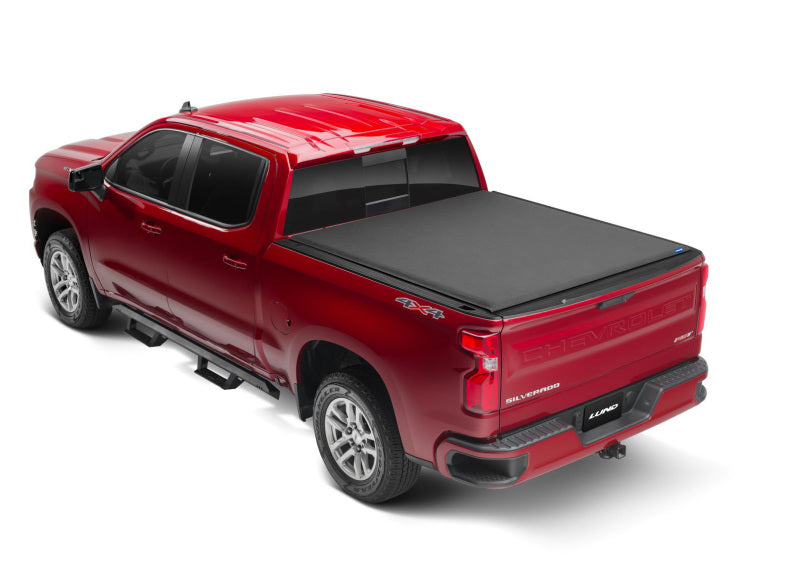 Lund 19-23 Chevrolet Silverado 1500 6.5ft Bed Genesis Elite Roll Up Tonneau - Black