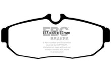 Load image into Gallery viewer, EBC 05-10 Ford Mustang 4.0 Greenstuff Rear Brake Pads