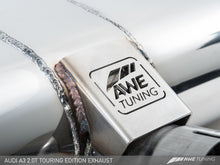 Load image into Gallery viewer, AWE Tuning Audi 8V A3 Touring Edition Exhaust - Dual Outlet Chrome Silver 90 mm Tips