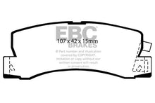 Load image into Gallery viewer, EBC 99-01 Lexus RX300 3.0 2WD Greenstuff Rear Brake Pads