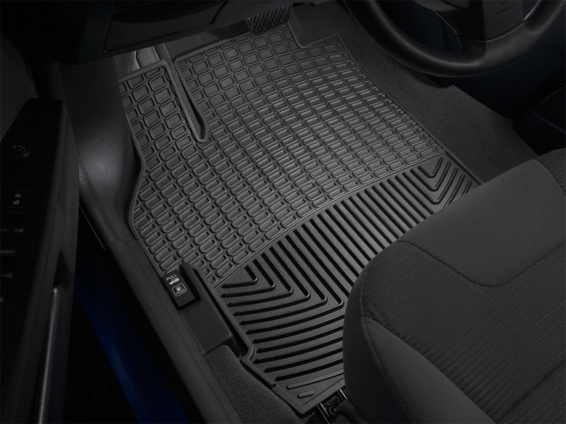 WeatherTech 2015+ Ford Explorer Front Rubber Mats - Black