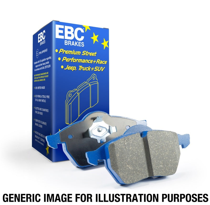 EBC 06-09 Pontiac Solstice / 06-10 Saturn Sky Bluestuff Front Brake Pads