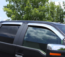 Load image into Gallery viewer, AVS 07-18 Jeep Patriot Ventvisor Outside Mount Front &amp; Rear Window Deflectors 4pc - Chrome