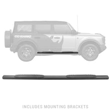 Load image into Gallery viewer, Go Rhino 18-20 Jeep Wrangler JLU 1000 Series Side Steps - Tex Blk