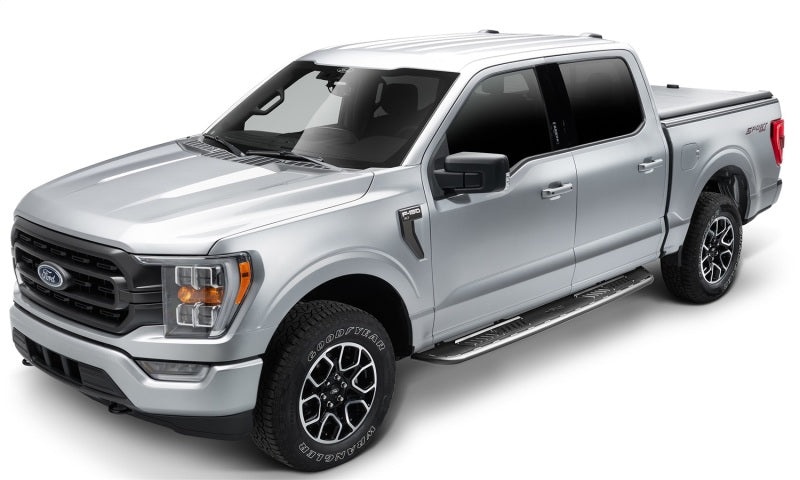 N-FAB 15-21 Ford F-150 Roan Running Boards - Textured Black