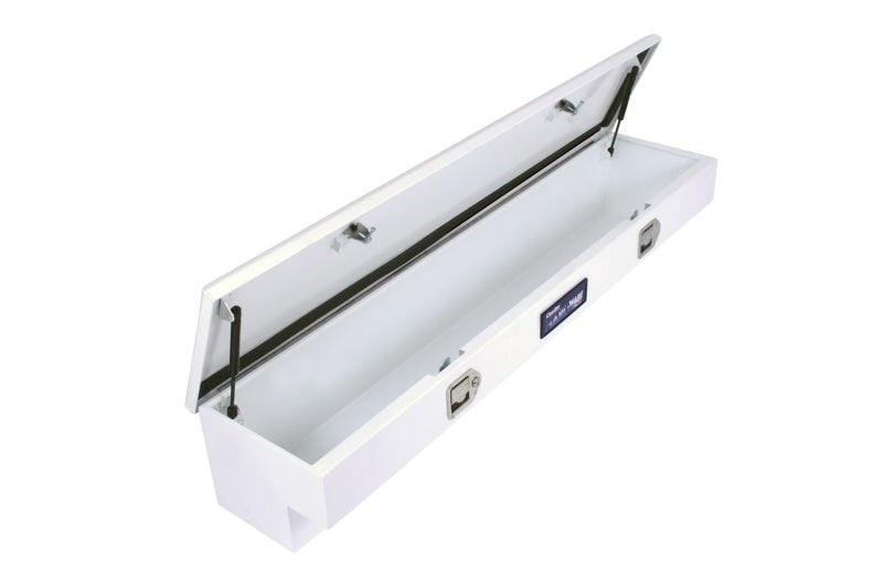 Deezee Universal Tool Box - Hardware Side Mount - White 60In