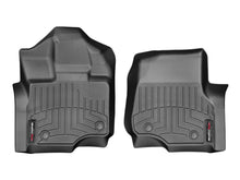 Load image into Gallery viewer, WeatherTech 2015+ Ford F-150 SuperCrew/SuperCab Front FloorLiner - Black