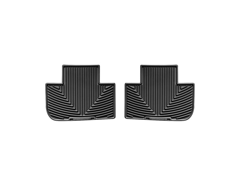 WeatherTech 05+ Cadillac STS Rear Rubber Mats - Black