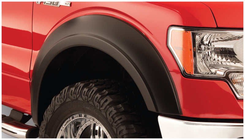 Bushwacker 87-91 Ford Bronco Extend-A-Fender Style Flares 2pc - Black