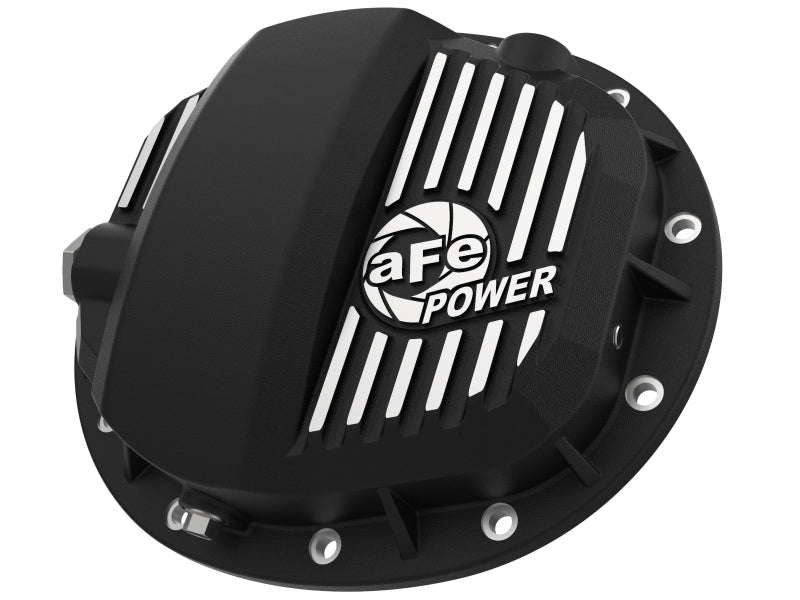 aFe Pro Series GMCH 9.5 Rear Diff Cover Black w/ Machined Fins 19-20 GM Silverado/Sierra 1500